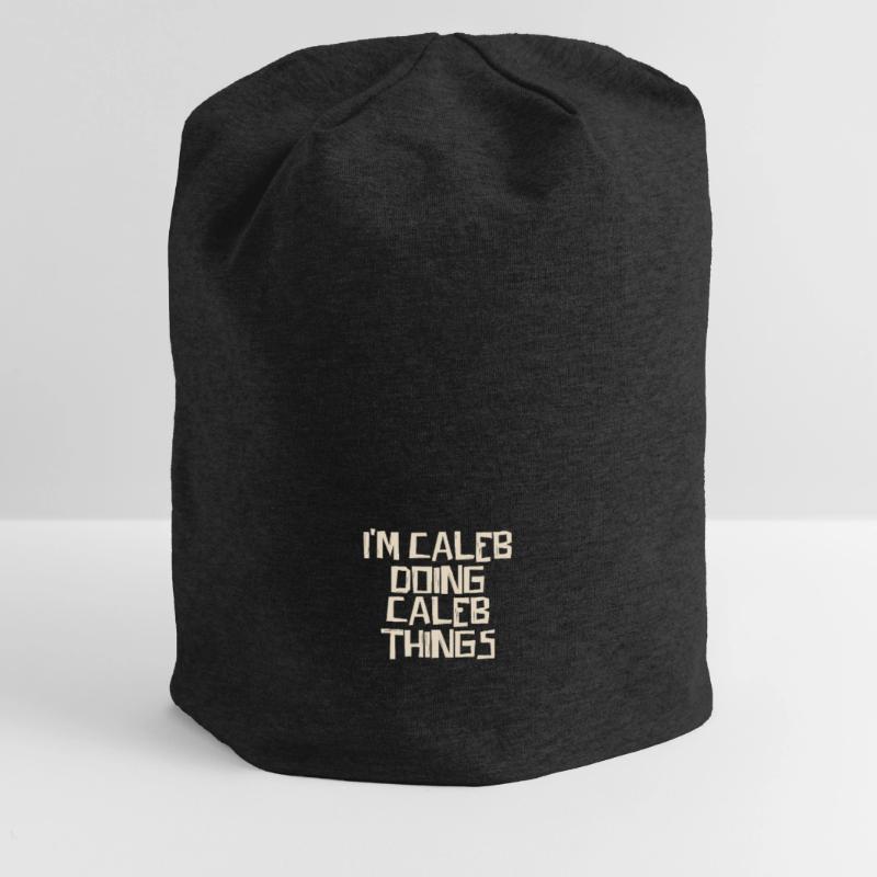 I'm Caleb doing Caleb things Jersey-Beanie