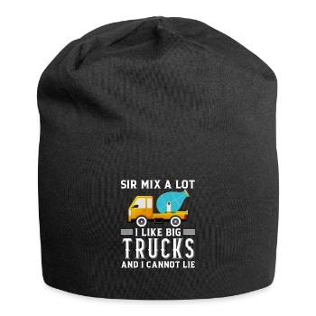 Cement Worker Concrete Mixer Finisher Cement Mixer - Jersey Beanie - black - Front