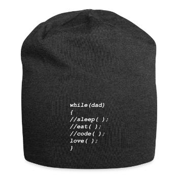 Programmierer, Computeradministrator, Programmierer, Softwareentwickler - Jersey-Beanie - Anthrazit - Vorne