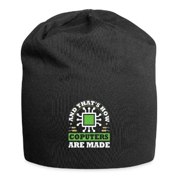Programmierer, Informatik, Coder Software - Jersey-Beanie - Schwarz - Vorne