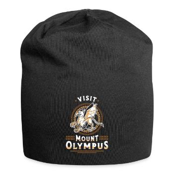 Mythologie grecque Visitez le mythe antique du mont Olympe - Bonnet en jersey - noir - Devant
