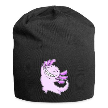 Joyeux Axolotl - Bonnet en jersey - noir - Devant
