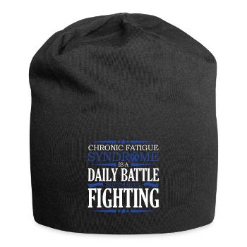Chronic fatigue syndrome It is a - Jersey Beanie - black - Front