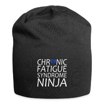 Chronic Fatigue Syndrome Warrior - Jersey Beanie - black - Front