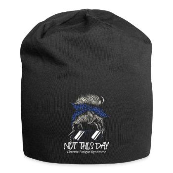 Not Today Chronic Fatigue Syndrome - Jersey Beanie - black - Front