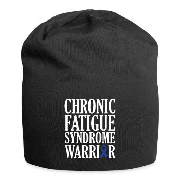 Chronic Fatigue Syndrome Warrior - Jersey Beanie - black - Front