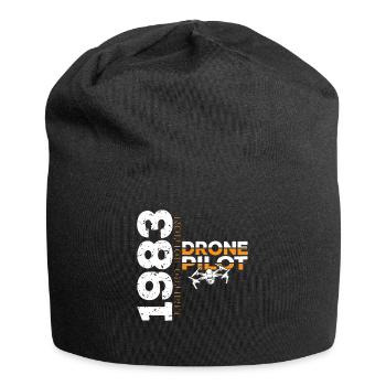 1983 Drone Drones Drone Drone Pilot Limited - Jersey Beanie - black - Front