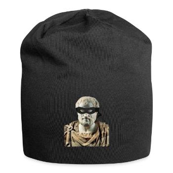 Ninja Aristotle Kitsune Style Japanese Philosopher - Jersey-Beanie - Schwarz - Vorne