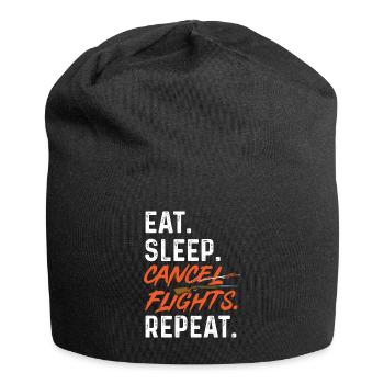 Shooting Skeet Clay Pigeon Shooting - Jersey Beanie - black - Front
