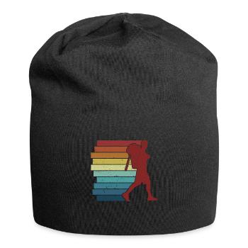Hiking Trekking Hiking Hikers Hiking - Jersey Beanie - black - Front