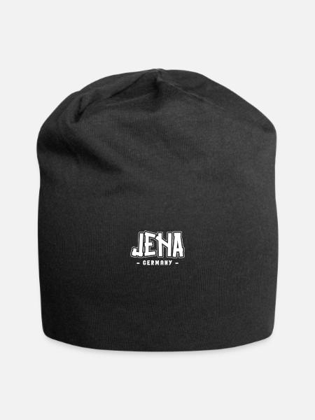 Jenaerin Jenaer Jena - Jersey-Beanie - Schwarz