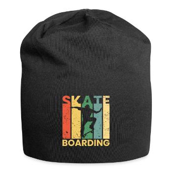Skater Boarding Skateboard Skater - Jersey-Beanie - Schwarz - Vorne