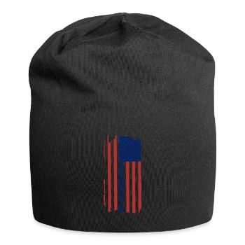 Cornhole-Spieler Cornhole-Team-Cornhole-Spiel - Jersey-Beanie - Schwarz - Vorne