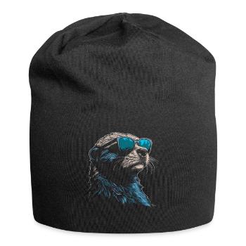 Lunettes de soleil Otter - Bonnet en jersey - noir - Devant