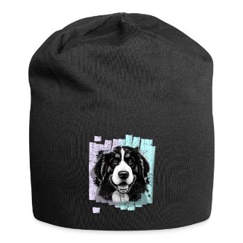 Bouvier bernois - Bonnet en jersey - noir - Devant