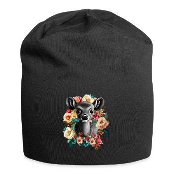 Roe deer - Jersey Beanie - black - Front