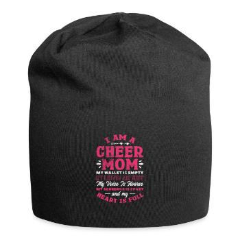 Cheerleader Cheerleading Sport Gymnastics Gift - Jersey Beanie - black - Front