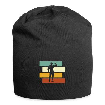 Body building Retro - Jersey Beanie - black - Front