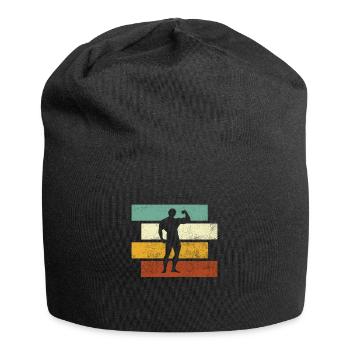 Body building Retro - Jersey Beanie - black - Front