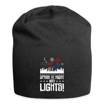 Indépendance des États-Unis Patriotic American - Bonnet en jersey - noir - Devant