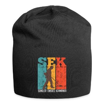 Sondler Einsatz Kommando Schrottsammler - Jersey-Beanie - Schwarz - Vorne