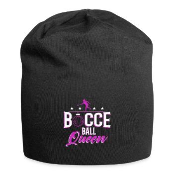 Bocce Ball Queen - Jersey Beanie - black - Front