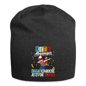 Kita Abgänger - Jersey-Beanie - Anthrazit - Vorne
