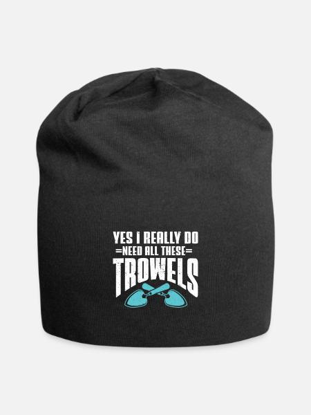 Archaeologist Gift Archaeology - Jersey Beanie - black