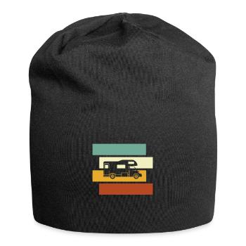 Motorhome Retro - Jersey Beanie - black - Front