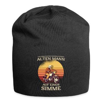 Sunset Simson Driver S50 S51 Simme Moped - Jersey-Beanie - Schwarz - Vorne