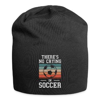 Retro There's No Crying In Soccer - Jersey Beanie - black - Front