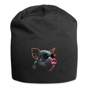Pig Sunglasses - Jersey Beanie - black - Front