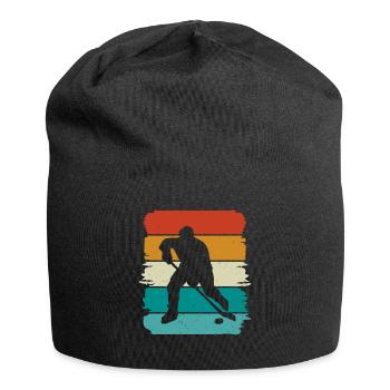 Eishockey Hockey sur glace - Bonnet en jersey - noir - Devant
