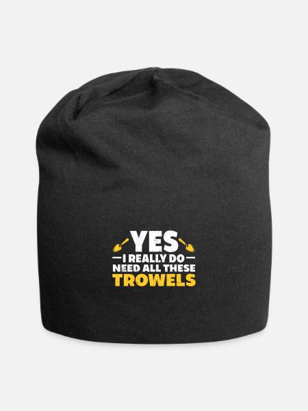 Archaeologist Gift Archaeology - Jersey Beanie - black