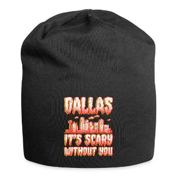 Lawn mowing, lawn mowers, gardeners, gardening - Jersey Beanie - black - Front