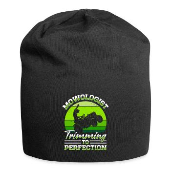 Lawn mowing Lawn mowers Gardeners Horticulture - Jersey Beanie - black - Front