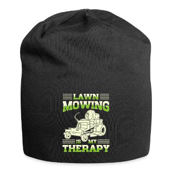 Lawn mowing Lawn mowers Gardeners Horticulture - Jersey Beanie - black - Front