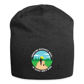 Santé mentale Nature Environnement - Bonnet en jersey - charbon - Devant