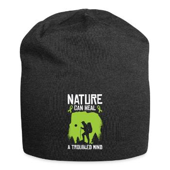 Santé mentale Nature Environnement - Bonnet en jersey - charbon - Devant