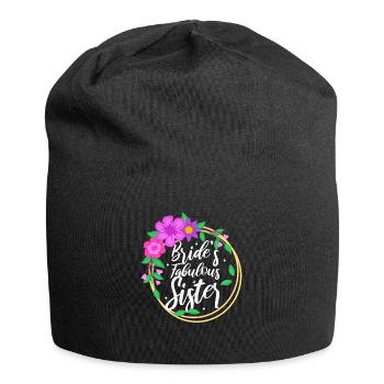 Sœur fabuleuse de la mariée - Bonnet en jersey - noir - Devant