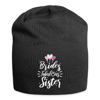 Sœur fabuleuse de la mariée - Bonnet en jersey - noir - Devant