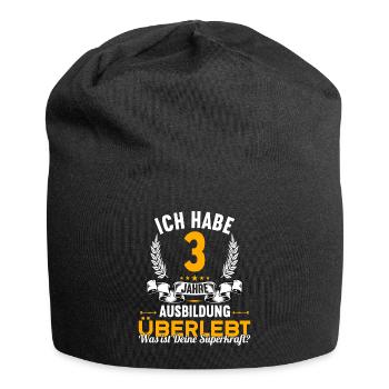 Geselle Gesellenprüfung bestanden Gesellen - Jersey-Beanie - Schwarz - Vorne