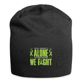 Monat des Bewusstseins für psychische Gesundheit - Jersey-Beanie - Schwarz - Vorne