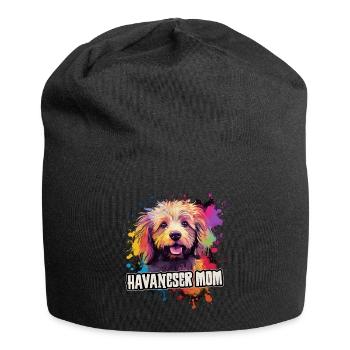 Havaneser Hund Geschenk Spruch - Jersey-Beanie - Schwarz - Vorne