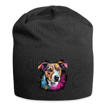 Jack Russel Hund Geschenk Spruch - Jersey-Beanie - Schwarz - Vorne