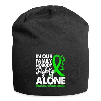 Personne ne lutte seul contre le mois du - Bonnet en jersey - noir - Devant