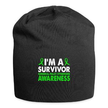 Survivors of cerebral palsy syndrome - Jersey Beanie - black - Front