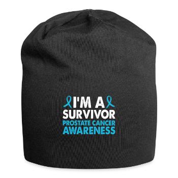 Prostate Cancer Awareness Month for Survivors - Jersey Beanie - black - Front