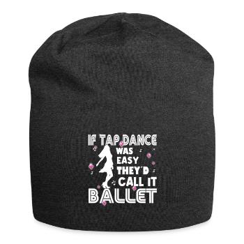 Tap Dance - Clogging Dance - Funny Tap Dancing - Jersey-Beanie - Anthrazit - Vorne