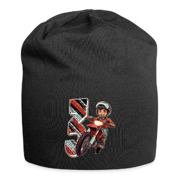 Je suis 3 Motocross Kid - Motocross - Bonnet en jersey - noir - Devant